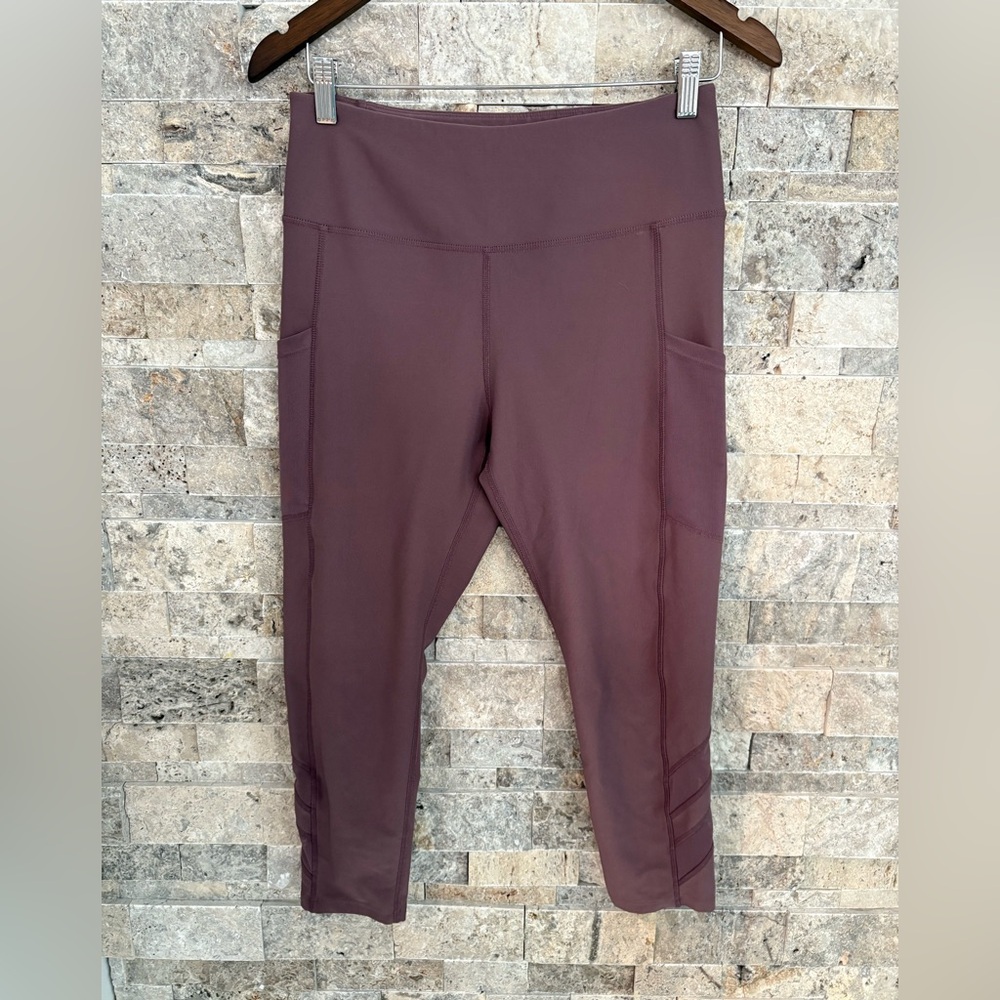 Mondetta‎ Women's Plum High-Waisted Leggings size M